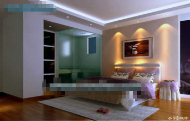 Extreme simplicity relaxed bedroom
