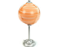 Orange lollipop shape lamp