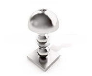 Crystal balls superimposed lamp