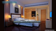 Simple and compact bedroom