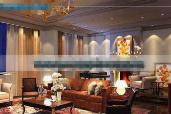 Exquisite sofa business living room