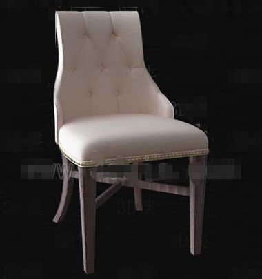 Cream stylish and comfortable chair