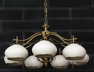 Personalized metal chain pendant lamp