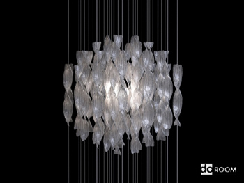3D models of crystal chandeliers