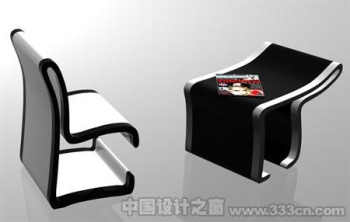 Creative tables and chairs combination of Modern Art