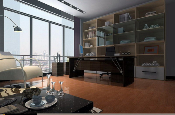 Modern study 3D model