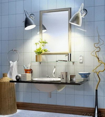 The toilet wash station 3D model