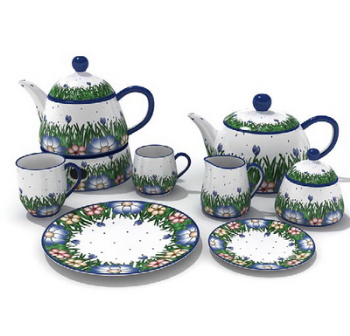 Ceramic tableware, decorations