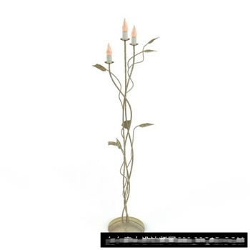 3D models of modern fancy table lamp