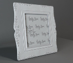 European frame 3d model