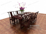 Combination of antique furniture
