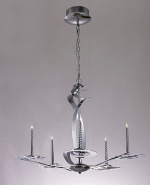 Candle chandelier 3d model