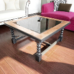 Simple coffee table 3d model