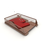 3d model office basket