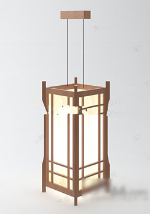 3d model of classical style chandelier