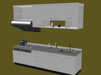 3D model of the whole cabinet