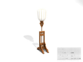 Classical charm table lamp