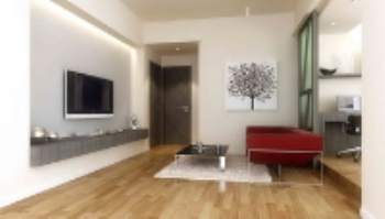 Modern simple small-space living room model