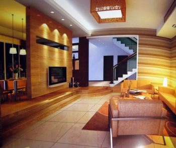 The thermocline living room interior scenes