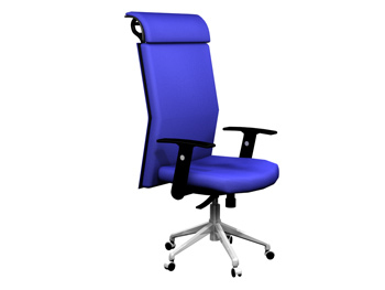 Comfortable long back swivel chair
