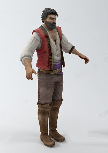 European and American country style men