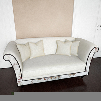 European-style sofa 3D model