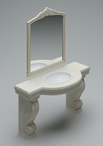 Wash sink model
