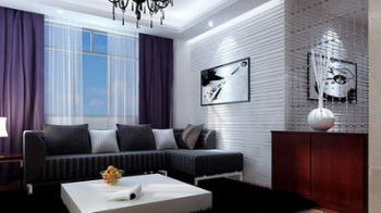 Modern minimalist living room