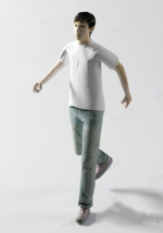young men model