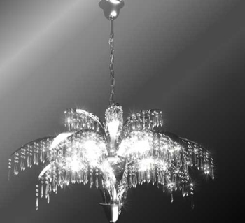 European crystal chandeliers Colorful lanyards