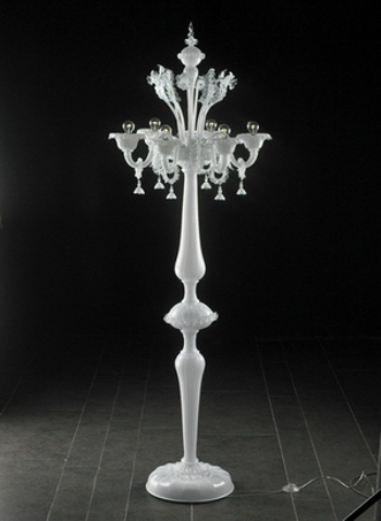 Crystal floor lamp 3D models