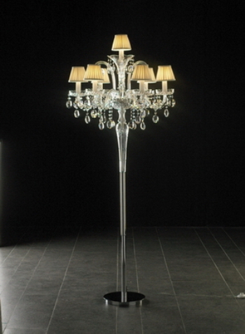 Crystal floor lamp 3D models