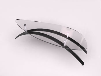 Modern simple stylish coffee table