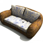 Modern style leather sofa