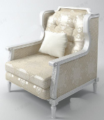 Luxury chair 3d model