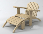 Common wooden chair models