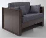Modern gray sofa chair model