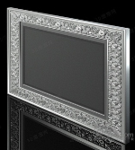 White Glyph TV model