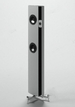Silver speaker 3d model
