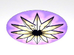 Large lotus ceiling lights