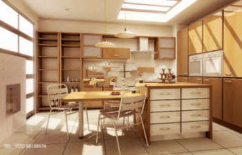 Kitchen restaurant one 3d models