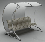 Outdoor chairs 3d models