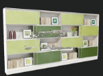 Refreshing bookcase 3d model