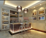 Wine tasting at the 3d model