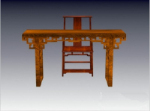 Chinese Antique chairs combined model