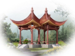 3d model outdoor pavilion