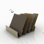 3d model office paper