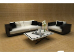 Black and white sofa 3d model