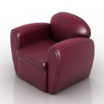 wine red leather sofa model