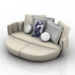 retro Chinese style sofa model